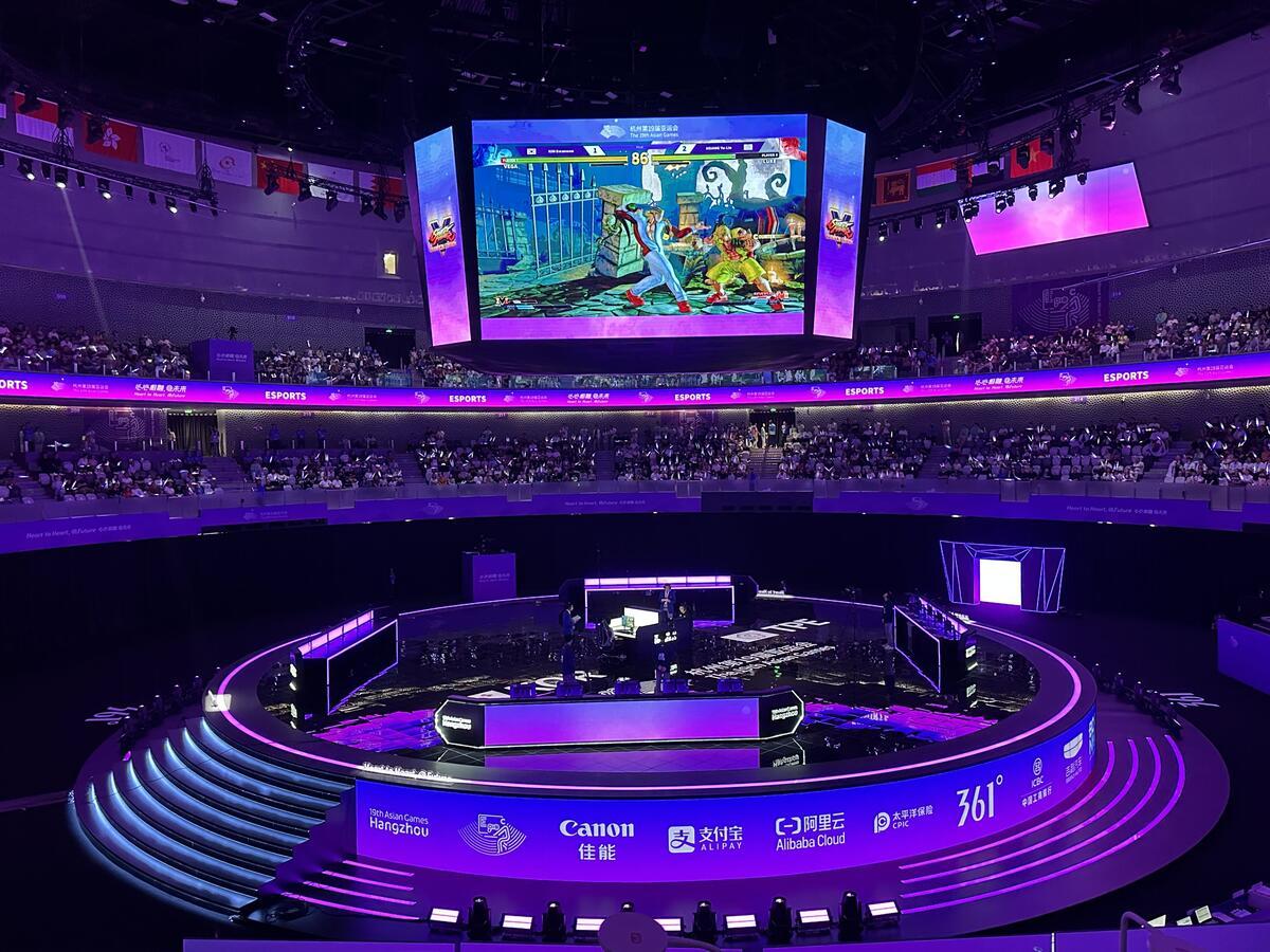 体育博彩电竞比赛现场